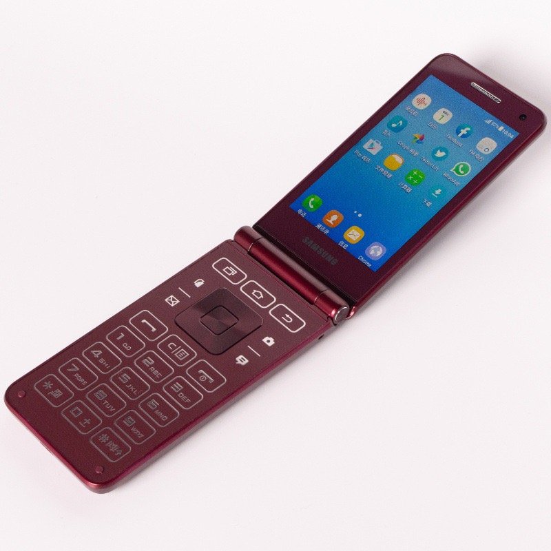 Cross-border foreign trade SM-G1650 smart phone loud big word clamshell key elderly machine Android foreign trade mobile phone